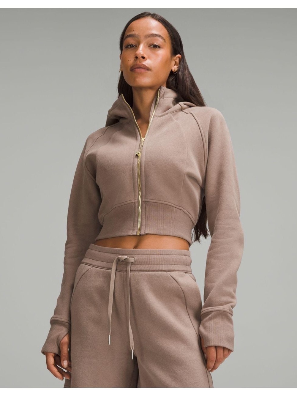 lululemon athletica Scuba Full Zip - Taupe 6